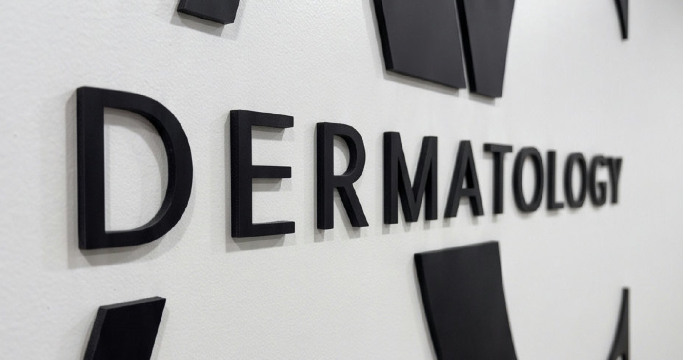 Dermatology signage