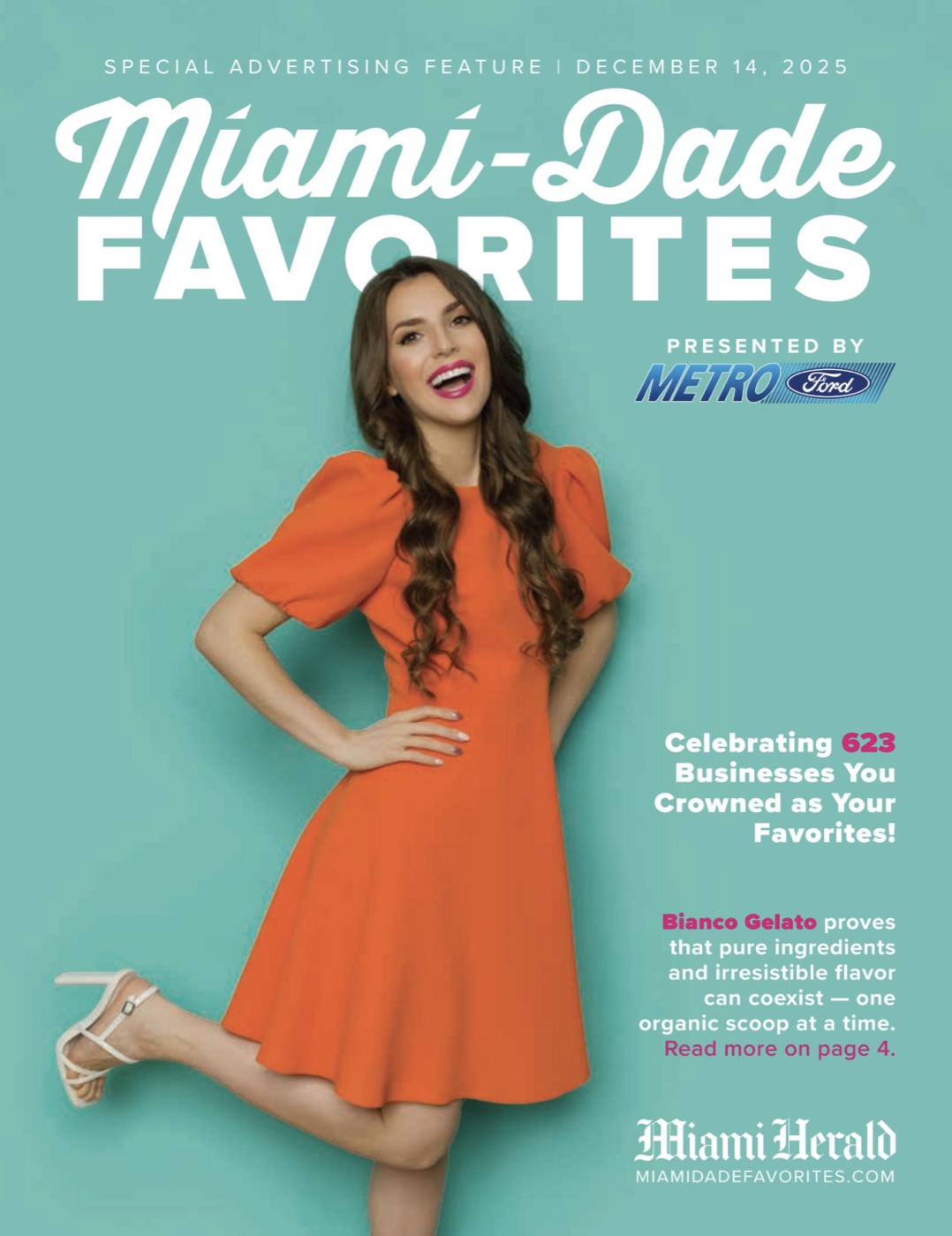 Miami-Dade Favorites cover, December 14, 2025